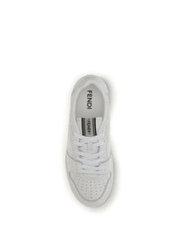 FENDI Fendi Men Match Leather Sneakers
