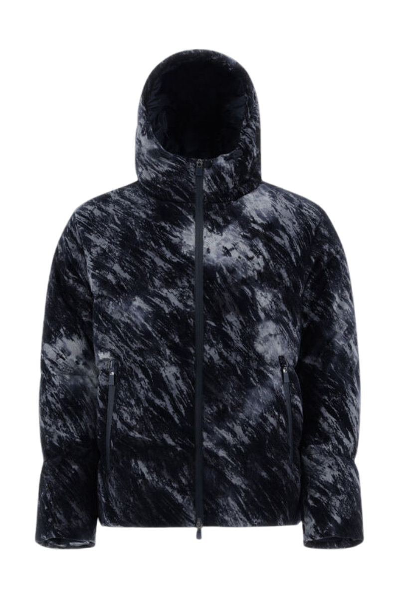Herno Herno Men's Laminar Bomber Jacket In Snow Storm