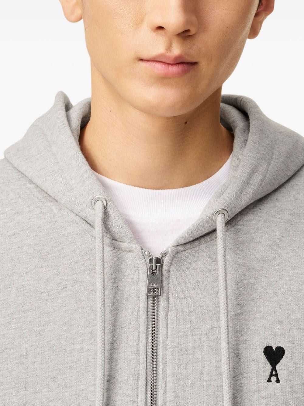 Ami Women Ami De Coeur Zip-Up Hoodie