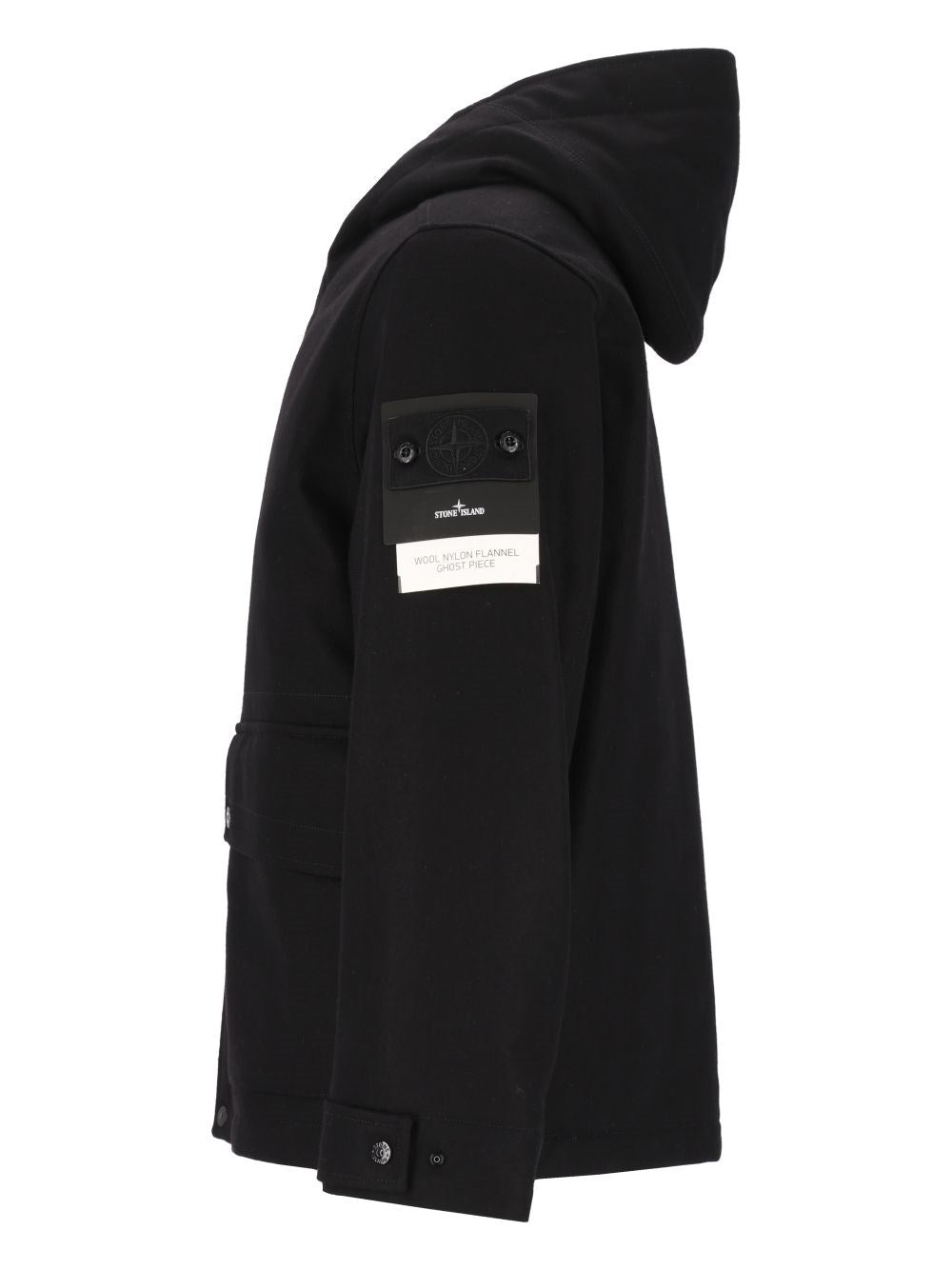 Stone Island Men Cloth Hooded Coat