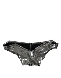 Dolce & Gabbana Silver Polyester Stretch Women's Top