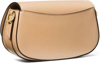 Michael Kors Mila Small East/West Chain Sling Messenger Camel One Size2