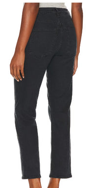 AGOLDE Women's KYE: Mid Rise Straight Crop Jeans, Pepper