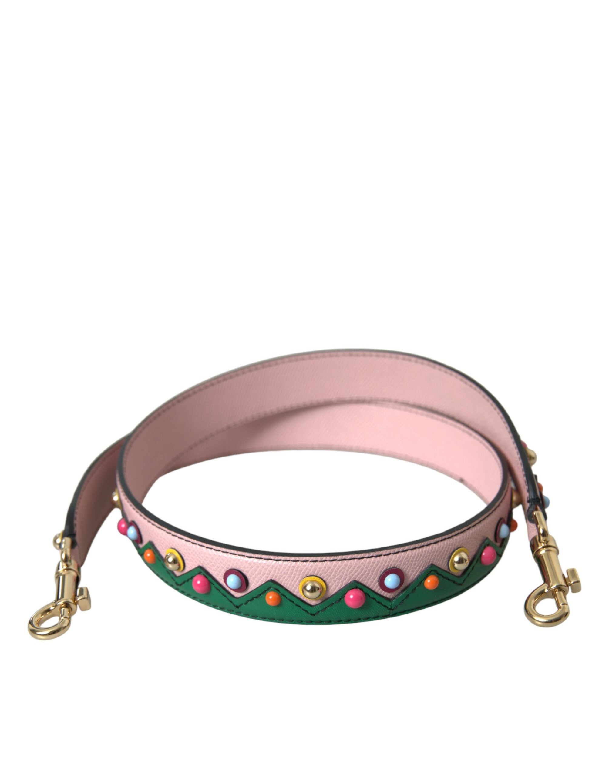 Dolce & Gabbana Dolce & Gabbana Pink Leather Handbag Accessory Shoulder Women's Strap