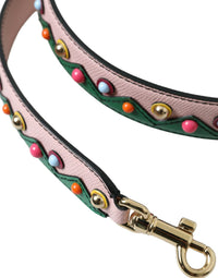 Dolce & Gabbana Dolce & Gabbana Pink Leather Handbag Accessory Shoulder Women's Strap