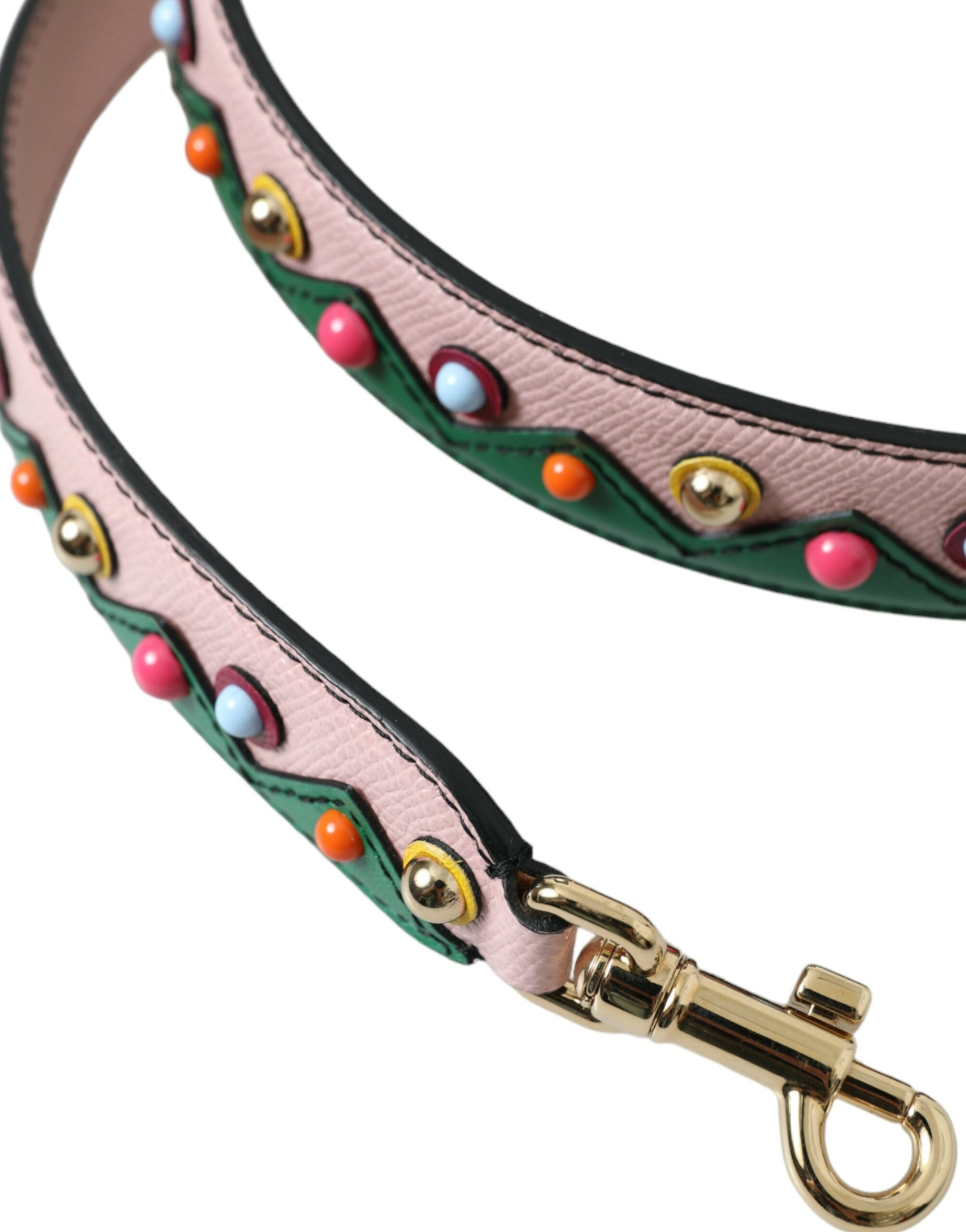 Dolce & Gabbana Dolce & Gabbana Pink Leather Handbag Accessory Shoulder Women's Strap