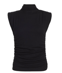 Veronica Beard Women's Lossa Top, Black Black