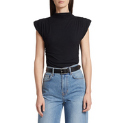 Veronica Beard Women's Lossa Top, Black