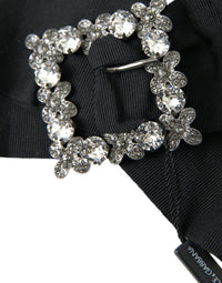 Dolce & Gabbana Dolce & Gabbana Black Swarovski Crystal Embellished Hair Women's Clip