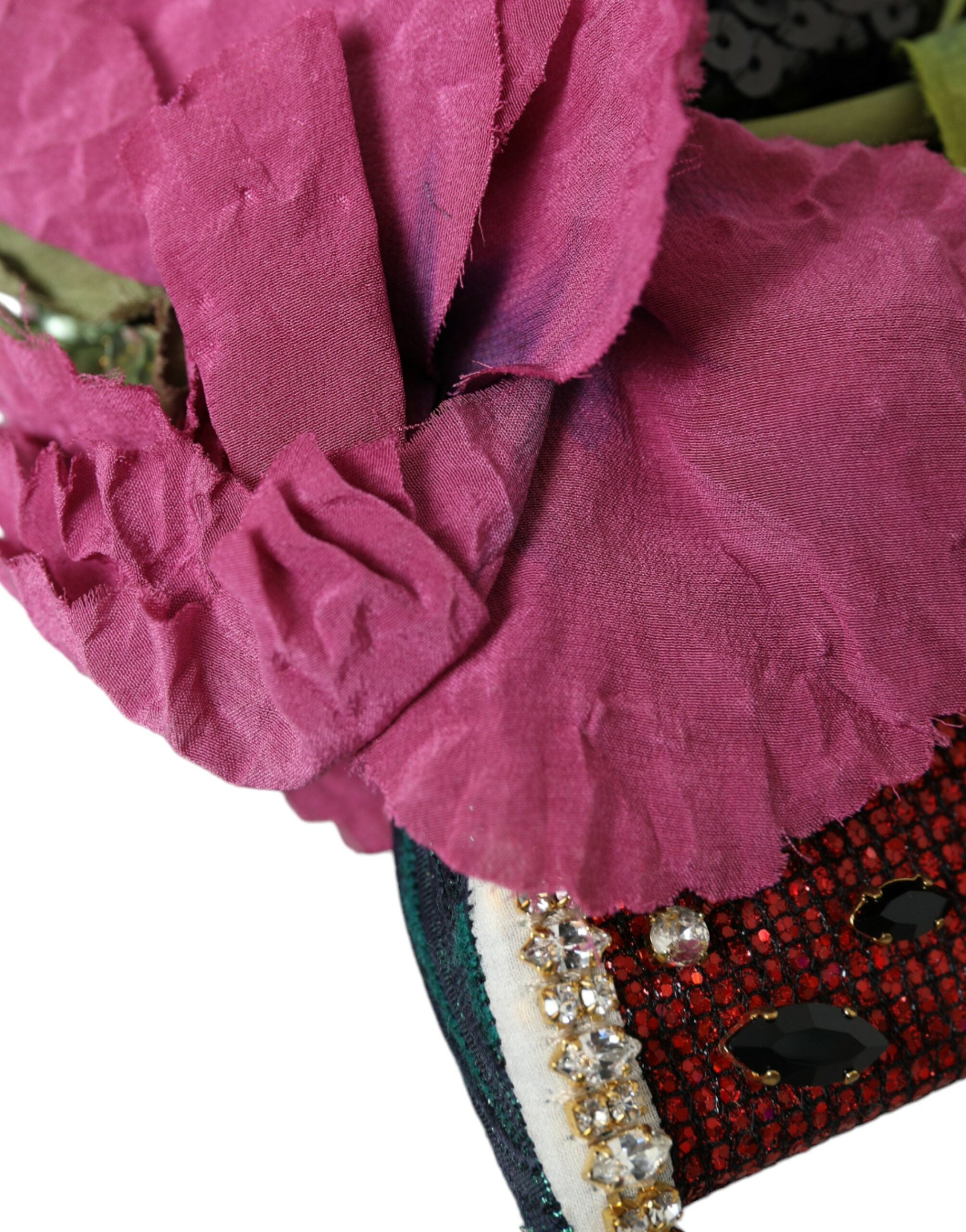 Dolce & Gabbana Dolce & Gabbana Red Watermelon Cherry Crystal Hairband Statement Women's Diadem