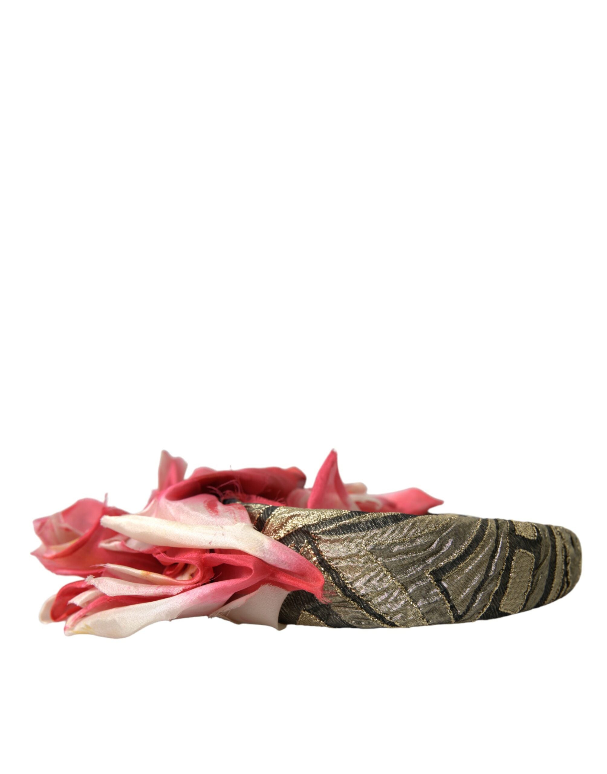 Dolce & Gabbana Dolce & Gabbana Multicolor Floral Applique Silk Women Headband Women's Diadem
