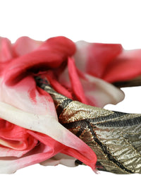 Dolce & Gabbana Dolce & Gabbana Multicolor Floral Applique Silk Women Headband Women's Diadem