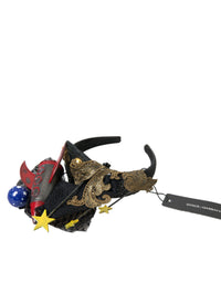 Dolce & Gabbana Dolce & Gabbana Multicolor Missile Rocket Crystal Stars Headband Women's Diadem