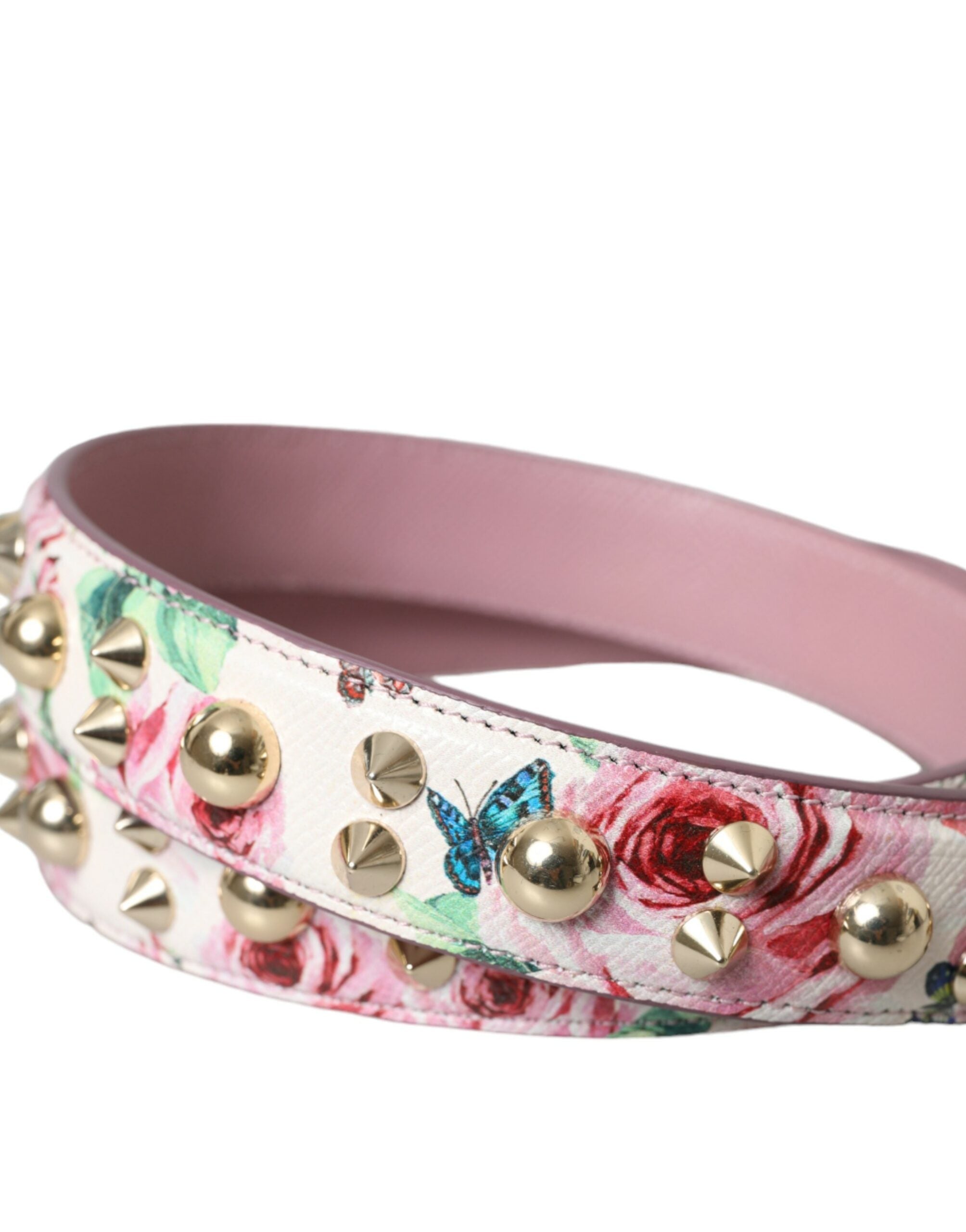 Dolce & Gabbana Dolce & Gabbana Pink Floral Handbag Accessory Shoulder Women's Strap
