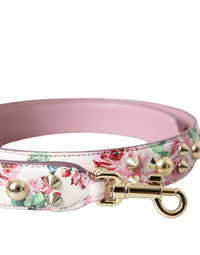 Dolce & Gabbana Dolce & Gabbana Pink Floral Handbag Accessory Shoulder Women's Strap