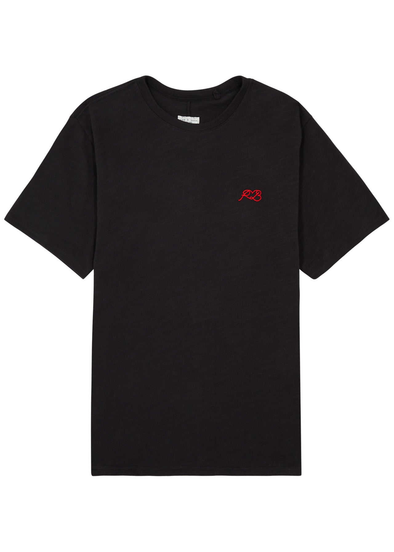 Rag & Bone Men's Black RB Love Tee Short Sleeves T-Shirt1