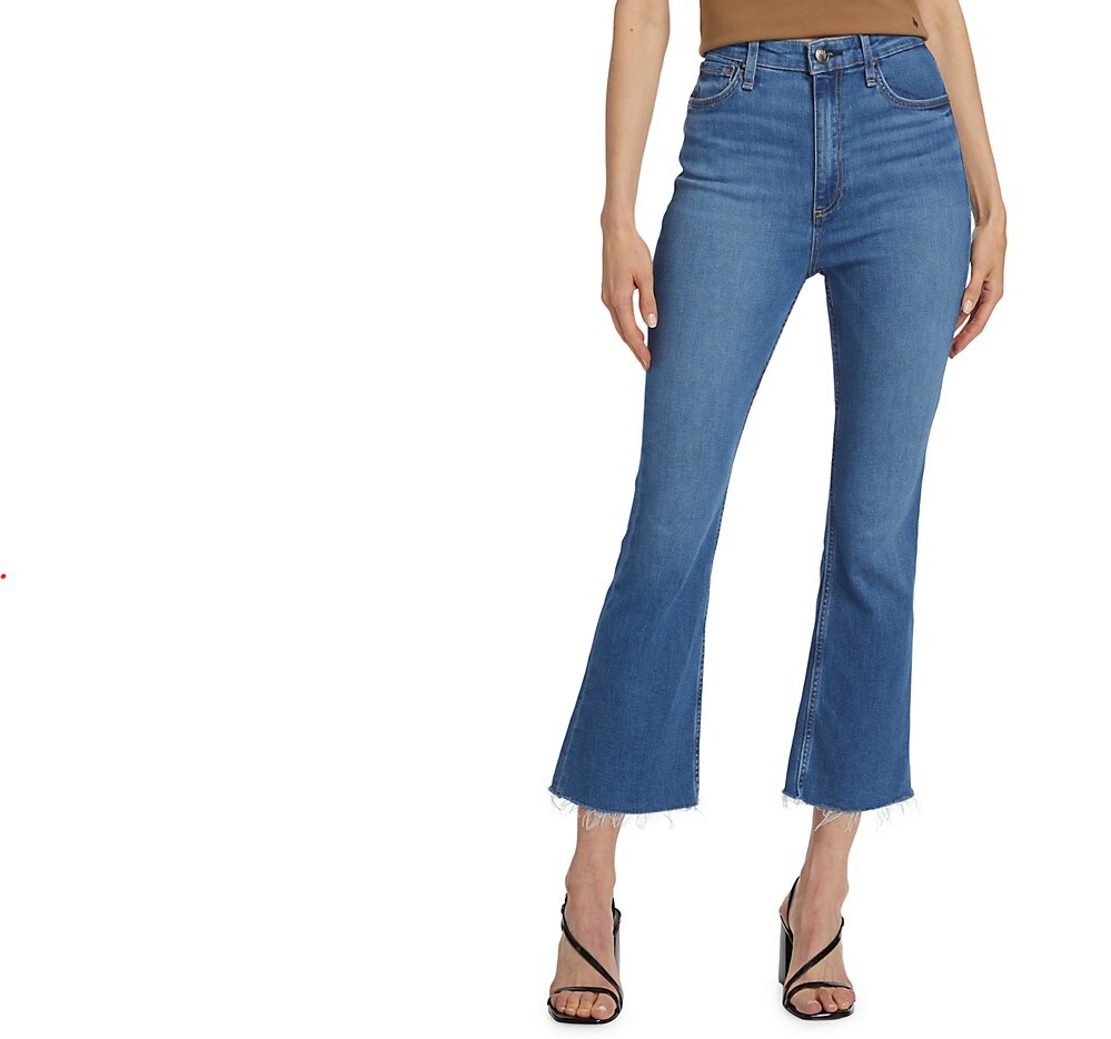 Rag & Bone Women's Casey High-Rise Ankle Flare Jeans, Cindy Cindy