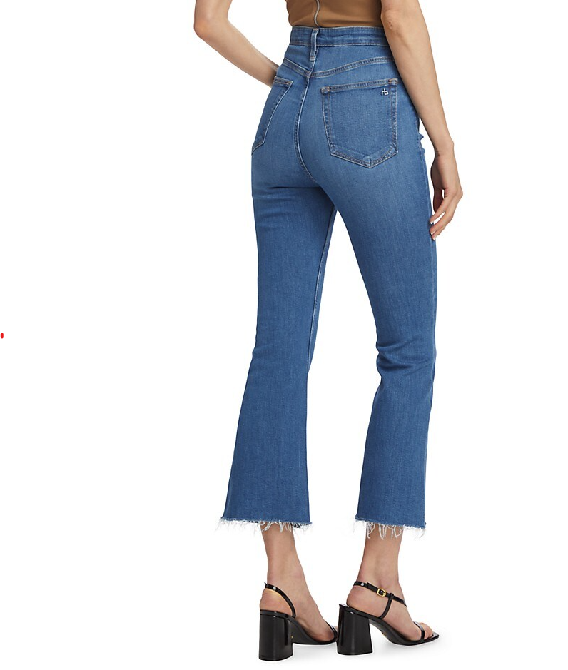 Rag & Bone Women's Casey High-Rise Ankle Flare Jeans, Cindy