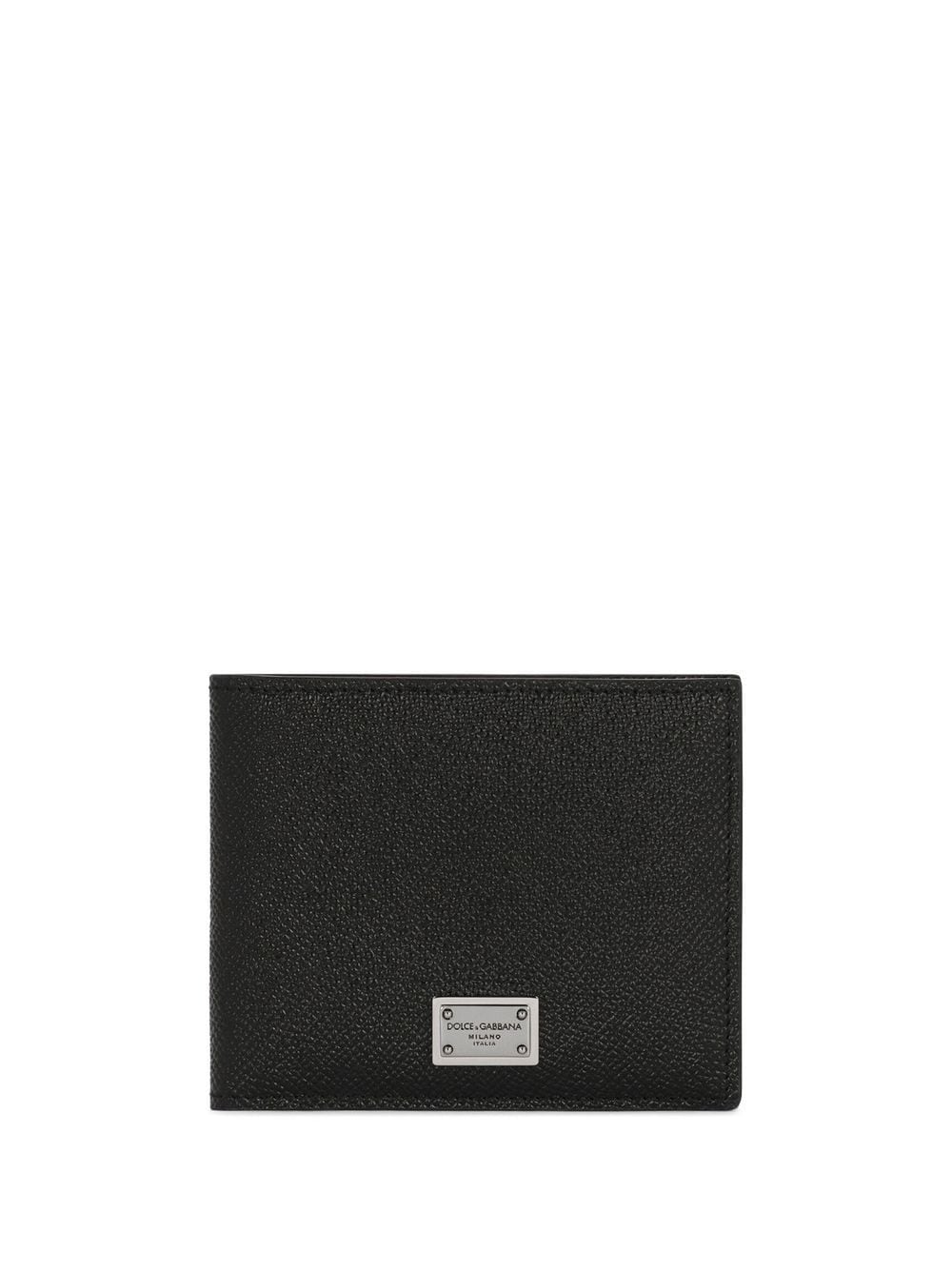 DOLCE & GABBANA Dolce & Gabbana Men Bi-Fold Leather Wallet