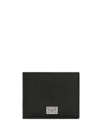 DOLCE & GABBANA Dolce & Gabbana Men Bi-Fold Leather Wallet