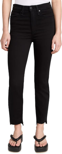 Rag & Bone Women's Wren Slim Jeans, Black Black