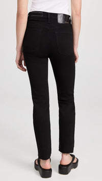 Rag & Bone Women's Wren Slim Jeans, Black