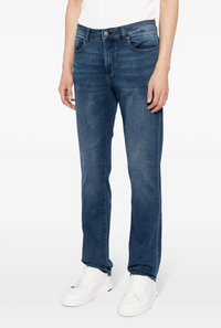 DL1961 Men's Nick Slim-Fit Ultimate Knit Jeans, Stream