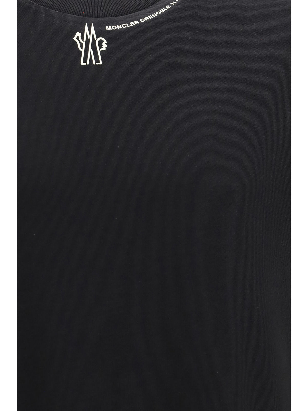 Moncler Grenoble Men Cotton T-Shirt With Logo