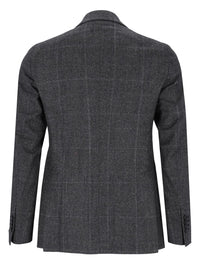 Tagliatore Tagliatore Men Montecarlo Checked Virgin Wool Suit