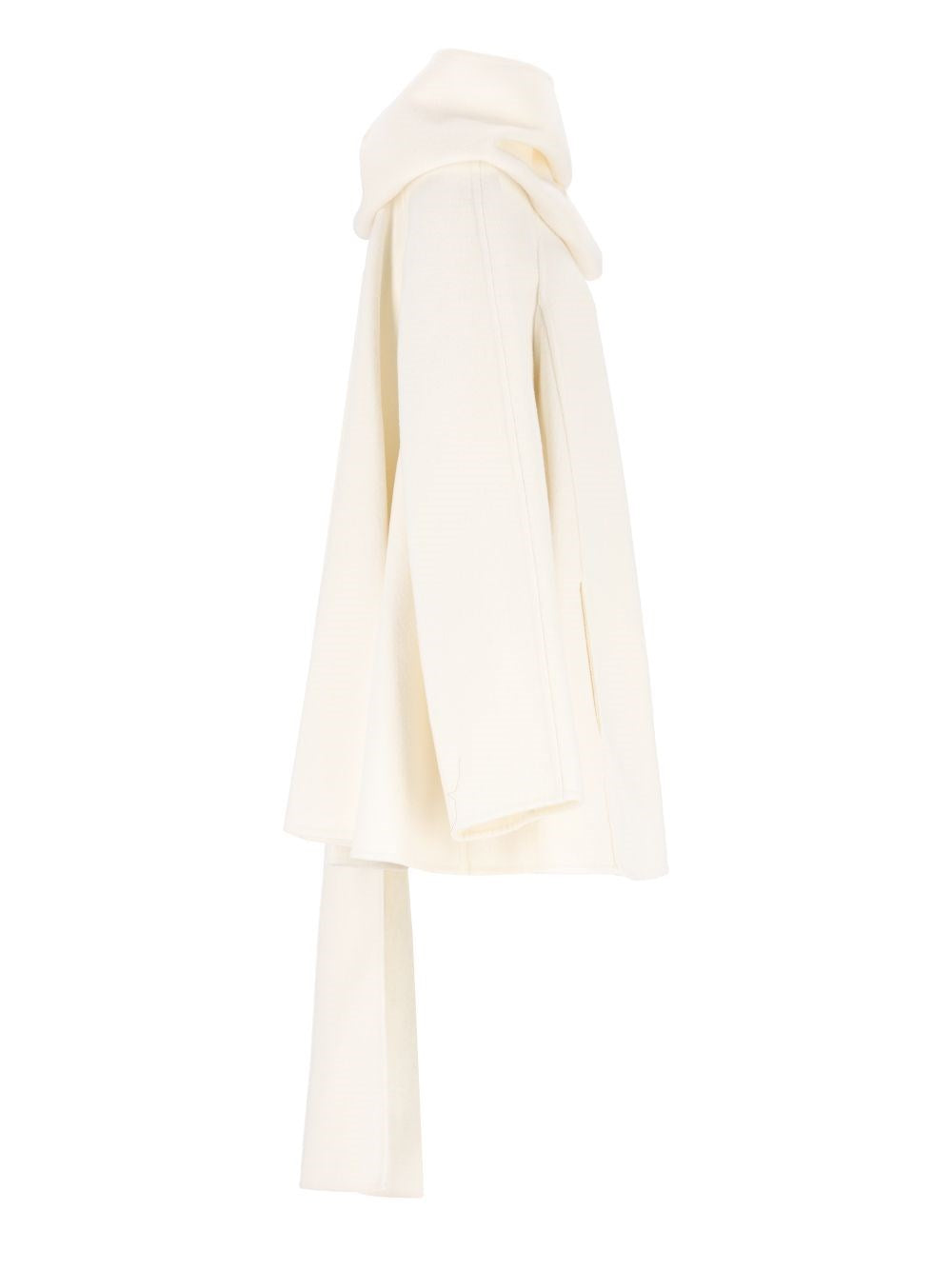 Alaïa Alaïa Women Virgin Wool Coat With Scarf