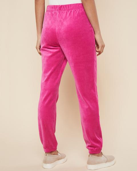 Juicy Couture Women's Raspberry Pink Ombre Stud Joggers Track Pants XS