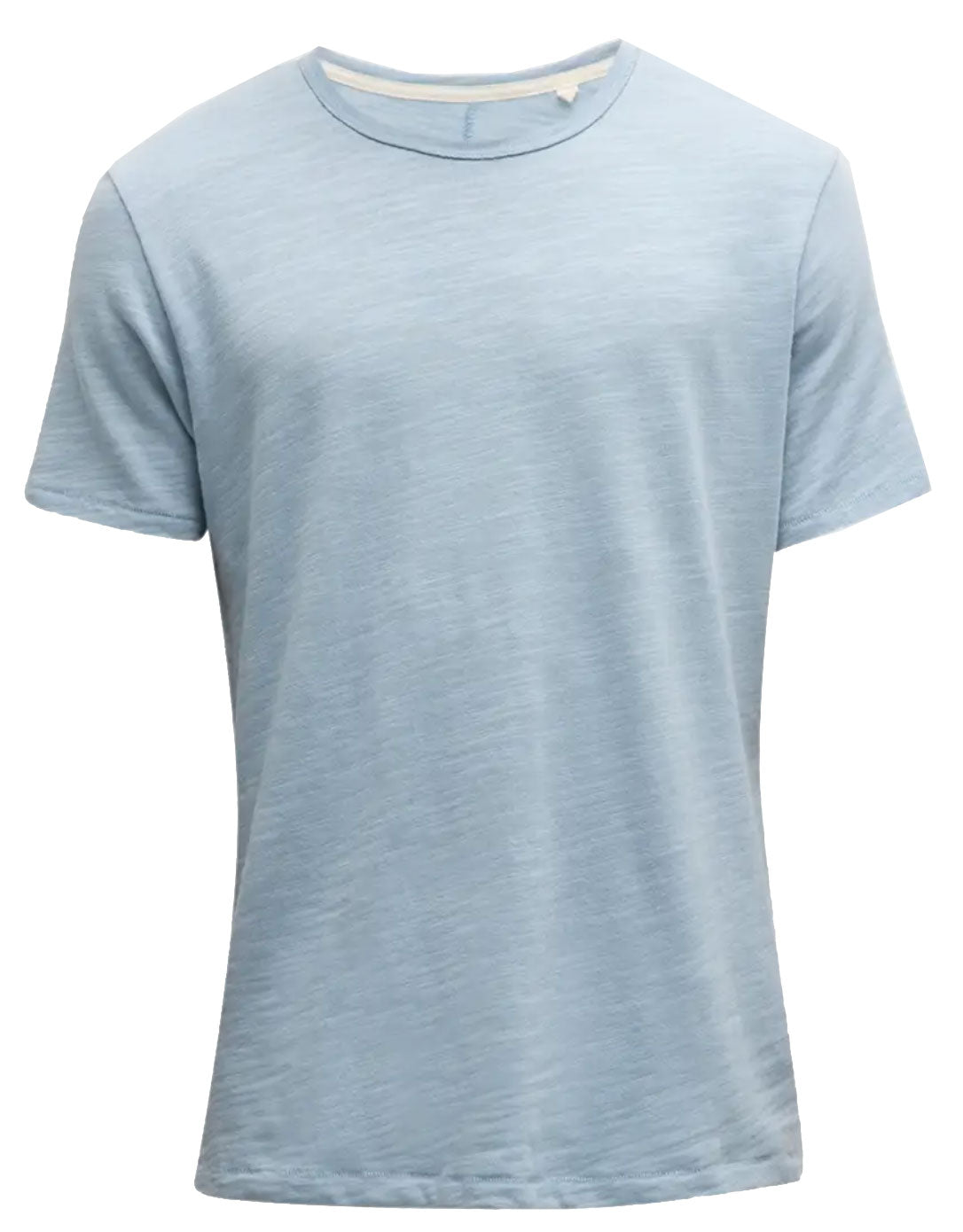 Rag & Bone Men's Classic Flame Short Sleeve Tee T-Shirt, Desert Blue XXL Desert Blue