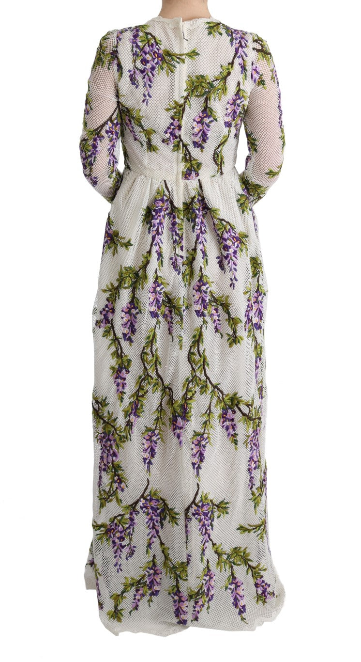 Dolce & Gabbana White Floral Embroidered Maxi Women's Dress Bluefly Dolce & Gabbana White Floral Embroidered Maxi Women's Dress Bluefly