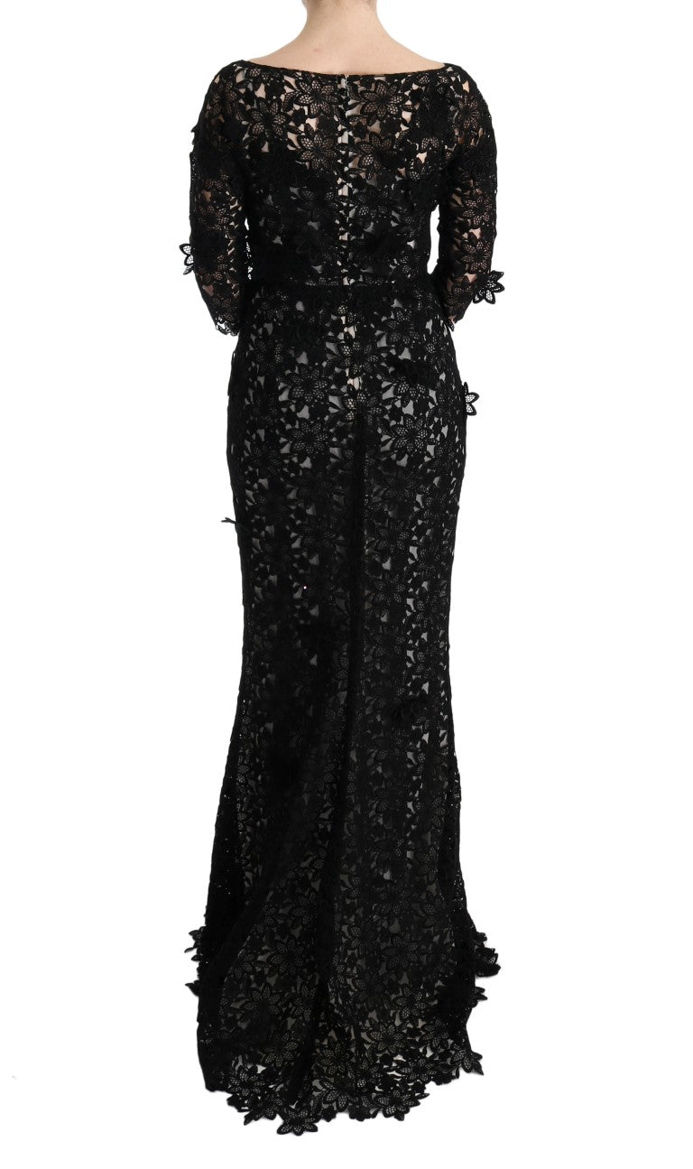 dolce and gabbana floral maxi dress DOLCE & GABBANA