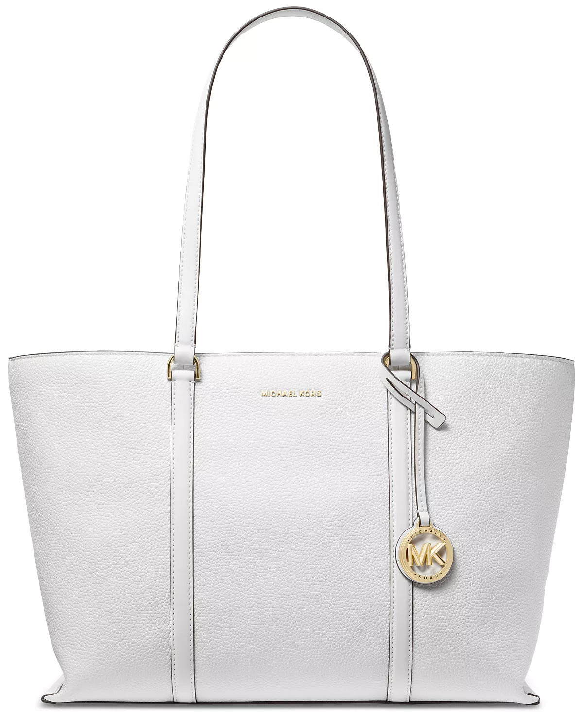 Michael Michael Kors Women's Temple Tote, Optic White