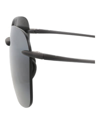 Maui Jim Unisex Square/Rectangle Grey Grey Grey Fashion Designer Eyewear