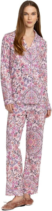 Johnny Was The Aussie Long Pj Set The Aussie Pink