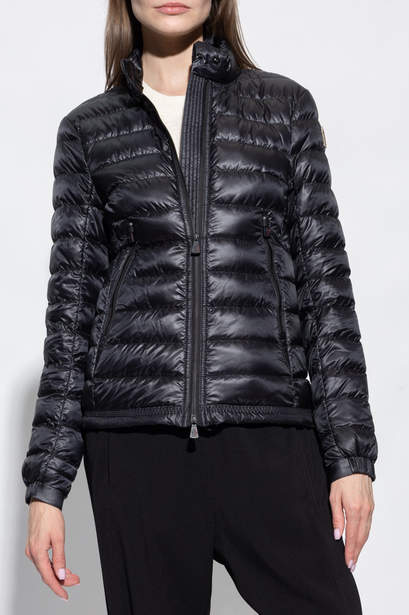 Moncler Women's Grenoble Black Day-Namic Down Puffer Coat
