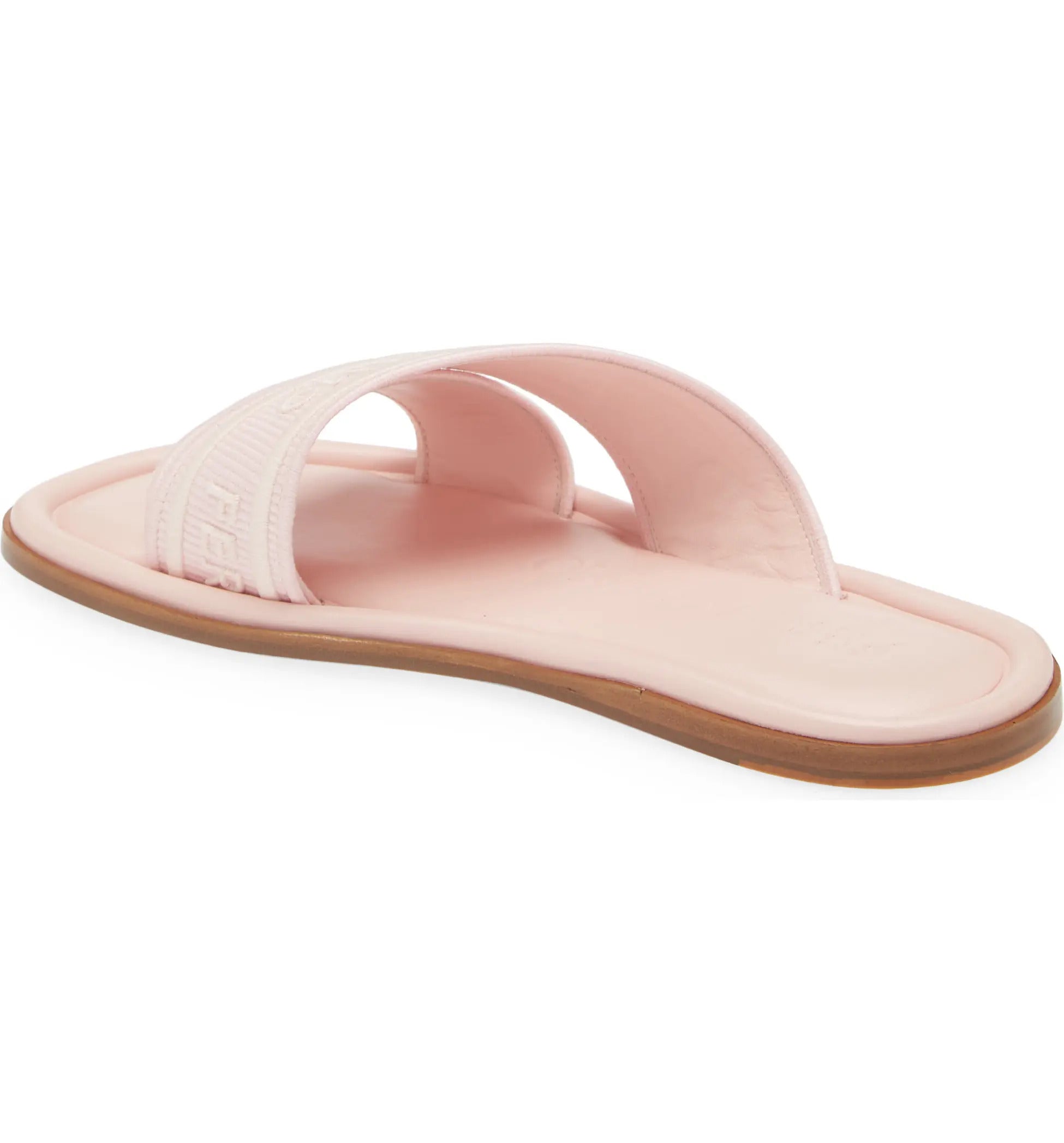 Salvatore Ferragamo Women's Laurene Logo Slide Sandals, Pink