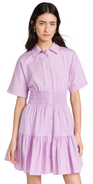 Veronica Beard Women's Greta Dress, Barely Orchid
