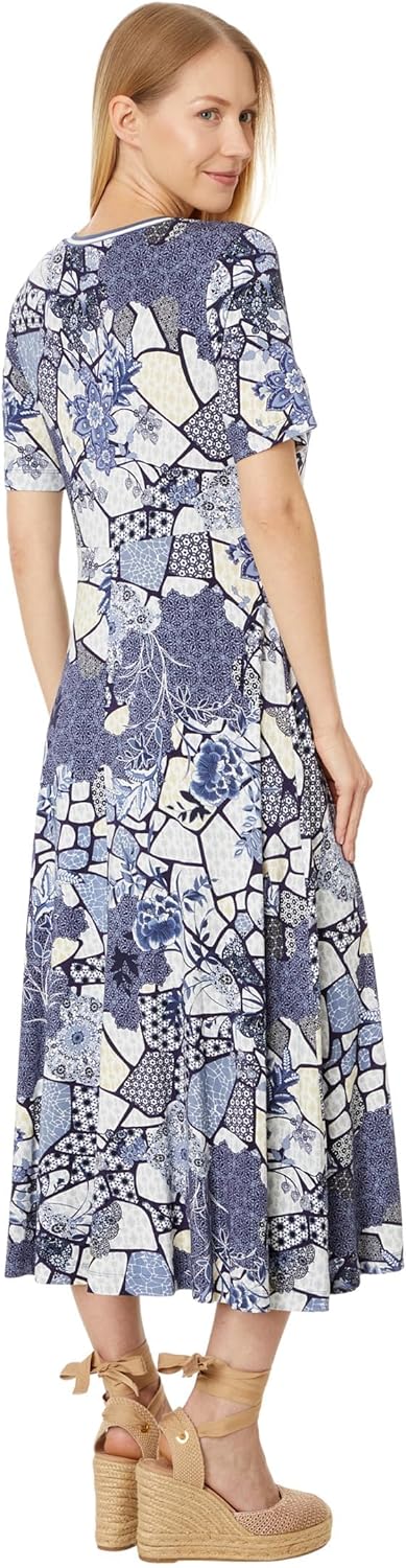 Johnny Was Women's Moonlight Glass Tee Dress Midi
