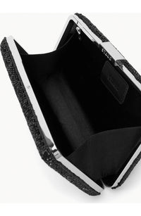 Staud Women's Carmella Beaded Clutch, Black Starfish