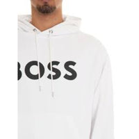 Hugo Boss Men's Sullivan 16 Hoodie Sweatshirt, White