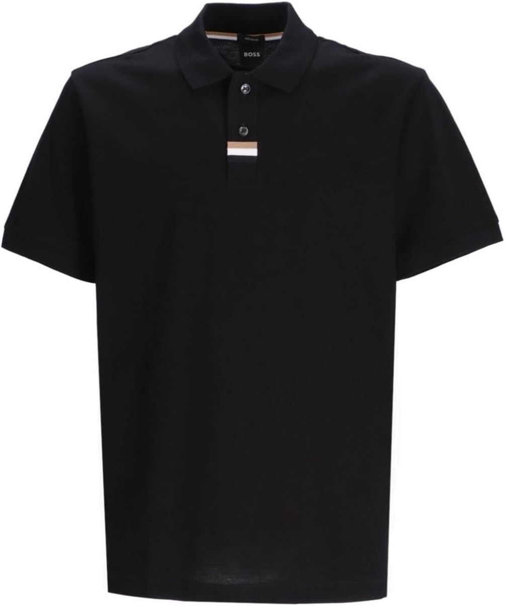 Hugo Boss Men's Parlay 424 Pique Cotton Short Sleeve Polo T