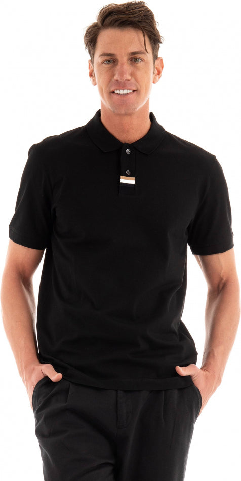 Hugo Boss Men's Parlay 424 Pique Cotton Short Sleeve Polo T-Shirt