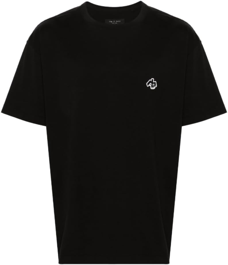 Rag & Bone Men's RB Monster T-Shirt, Black XL Black