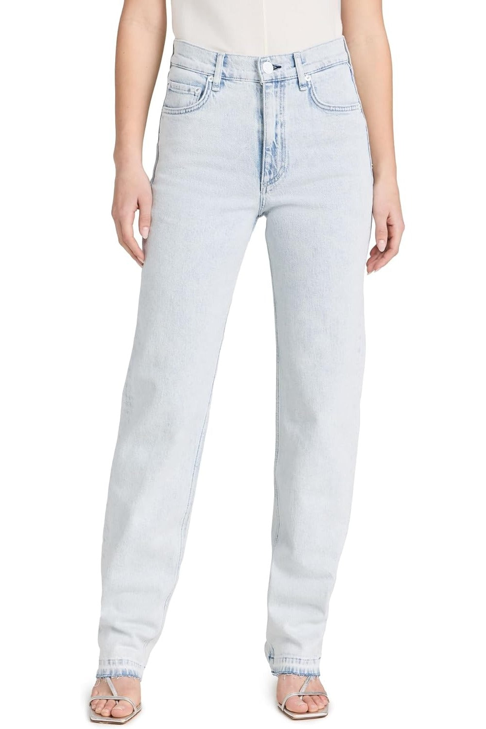 rag & bone Women's Harlow Full Length Jeans, Raquel Raquel