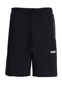 Hugo Boss Men's Headlo 1 Cotton Knit Track Shorts, Dark Blue XXL Dark Blue