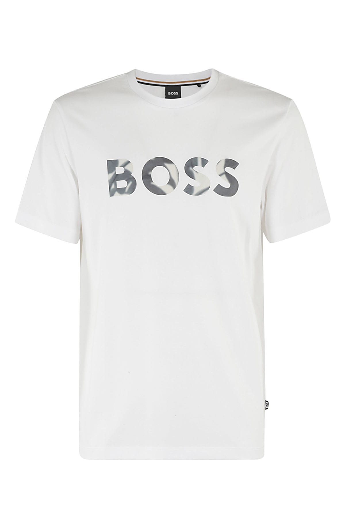 Hugo Boss Men's Thompson 15 Short Sleeve Crew Neck T-Shirt, White White