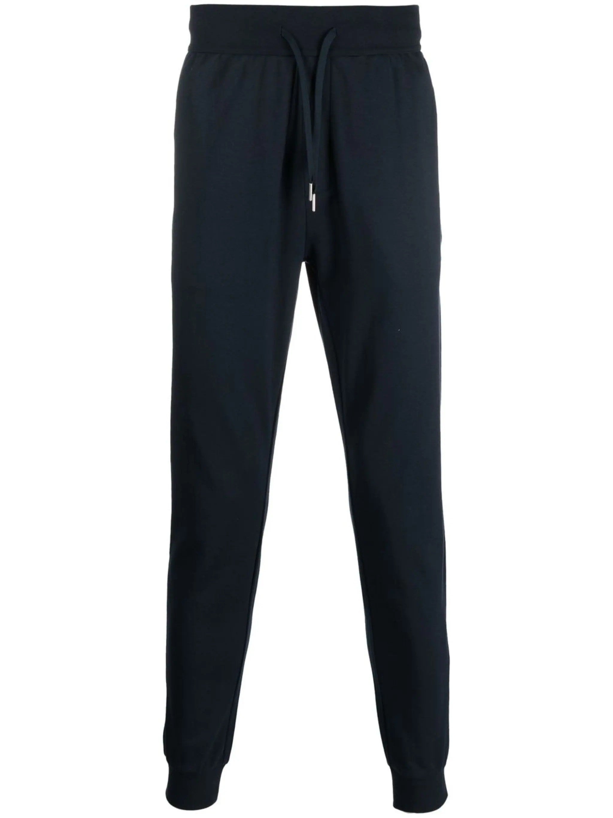 BOSS mens Lined Logo Cuff Sweatpants, Admiral Blue